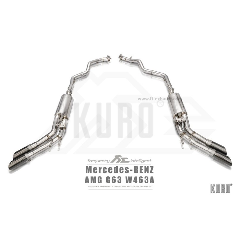 Fi EXHAUST Mercedes W463A AMG G63 OPF/Non-OPF Cat-back