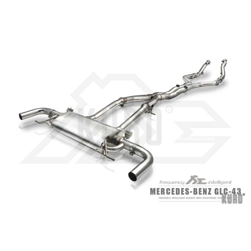 Fi EXHAUST Mercedes X253 / C253 AMG GLC43 Cat-back
