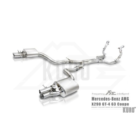 Fi EXHAUST Mercedes X290 AMG GT 63 / S 4-Door OPF / Non-OPF Cat-back