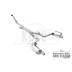 Fi EXHAUST Mercedes-Benz AMG C257 CLS450 Cat-back