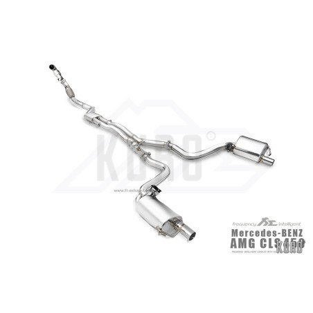 Fi EXHAUST Mercedes-Benz AMG C257 CLS450 Cat-back