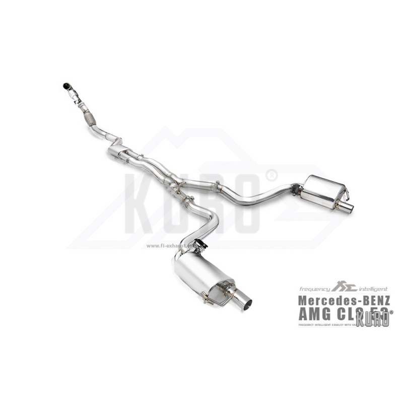 Fi EXHAUST Mercedes-Benz AMG C257 CLS53 Cat-back