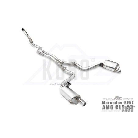 Fi EXHAUST Mercedes-Benz AMG C257 CLS53 Cat-back