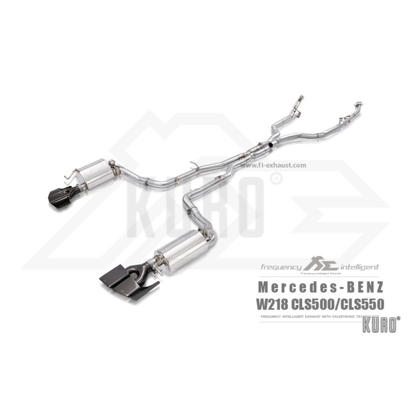 Fi EXHAUST Mercedes-Benz W218 AMG CLS500/CLS550 Cat-back
