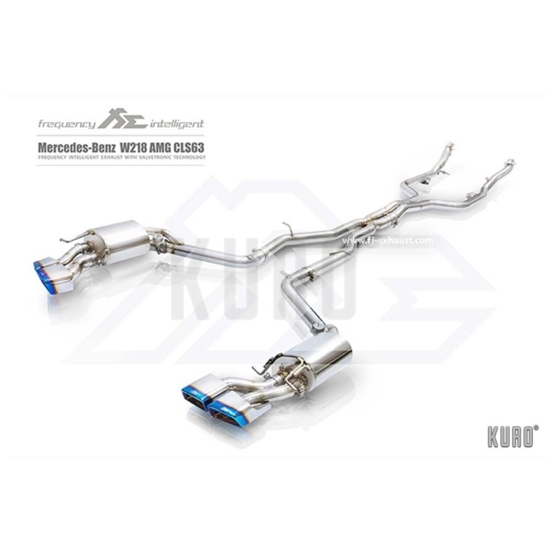 Fi EXHAUST Mercedes-Benz W218 AMG CLS63 Cat-back