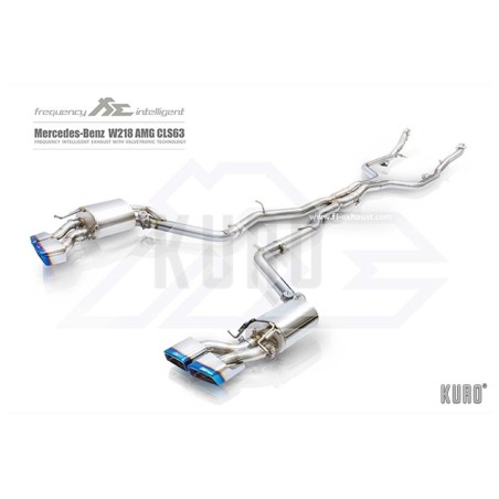 Fi EXHAUST Mercedes-Benz W218 AMG CLS63 Cat-back