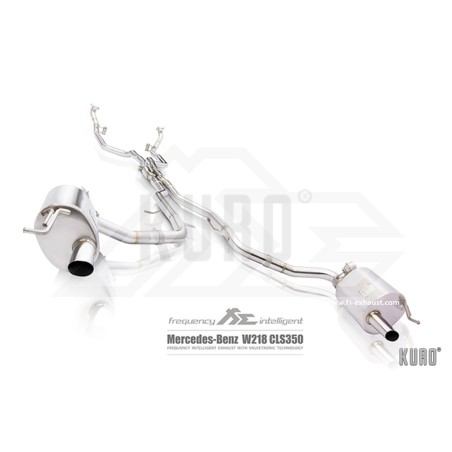 Fi EXHAUST Mercedes-Benz W218 CLS350 Cat-back
