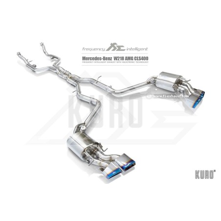 Fi EXHAUST Mercedes-Benz W218 CLS400 Cat-back