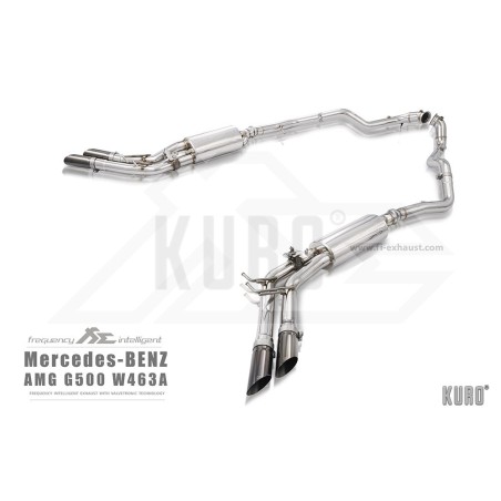Fi EXHAUST Mercedes-Benz W463A G500 Cat-back