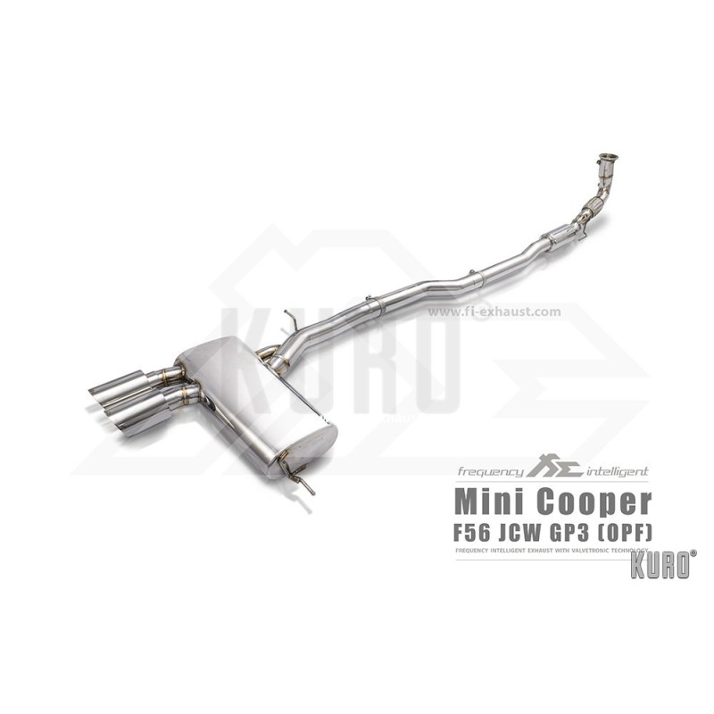 Fi EXHAUST MINI JCW GP3 (OPF) Cat-back