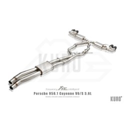 Fi EXHAUST Porsche 958.1/958.2 Cayenne Cat-back