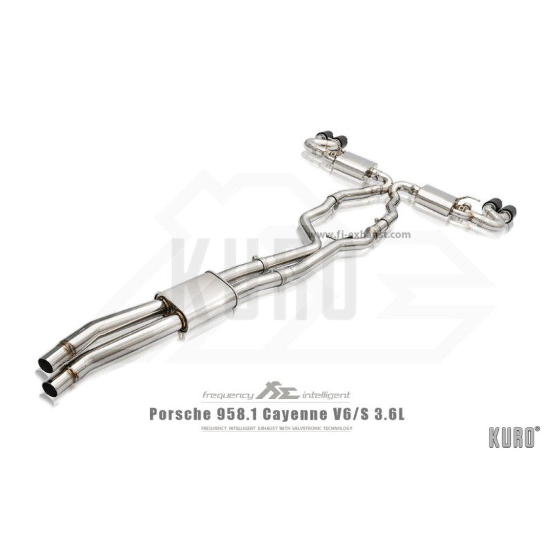 Fi EXHAUST Porsche 958.1/958.2 Cayenne Cat-back