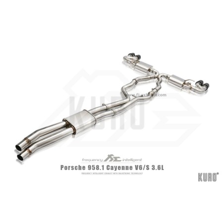 Fi EXHAUST Porsche 958.1/958.2 Cayenne Cat-back