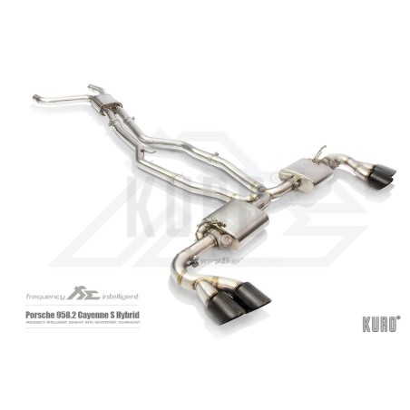 Fi EXHAUST Porsche 958.2 Cayenne S/GTS Cat-back