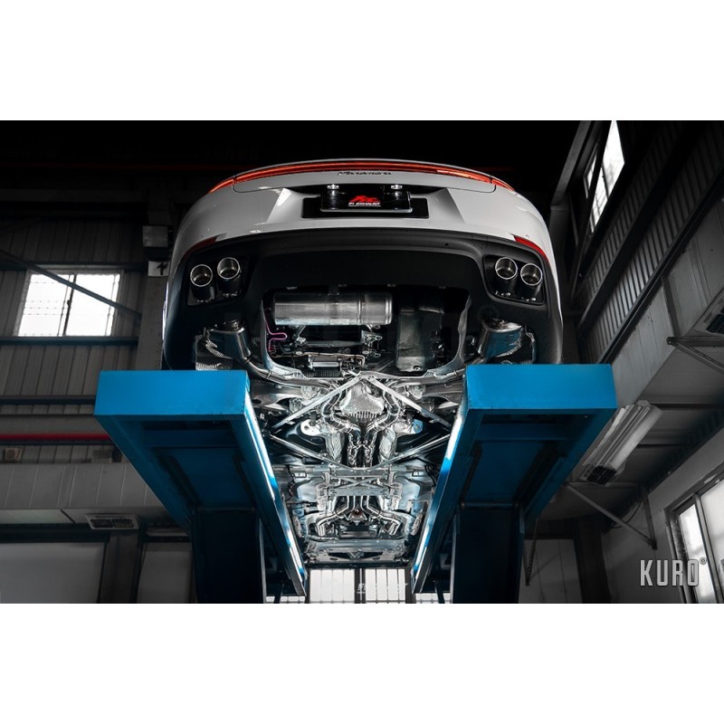 Fi EXHAUST Porsche 976 Panamera 2.9TT Cat-back