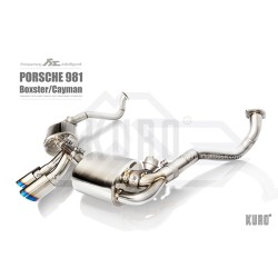 Fi EXHAUST Porsche 981 Boxster / Cayman Cat-back
