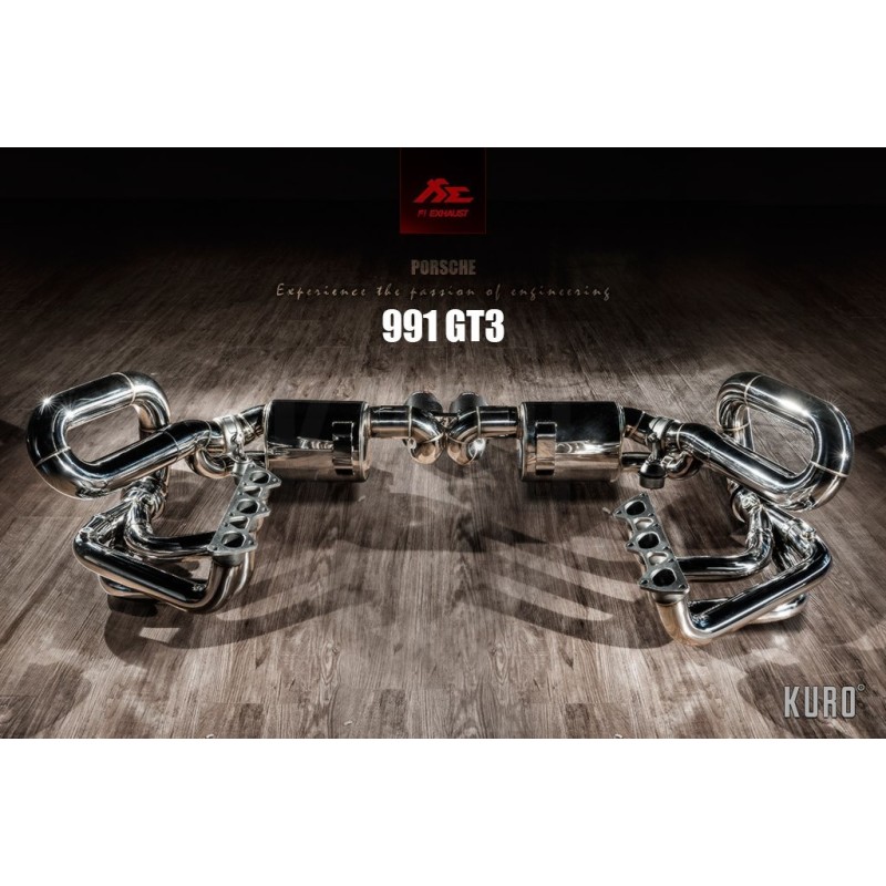 Fi EXHAUST Porsche 991 / 991.2 GT3/GT3 RS Cat-back