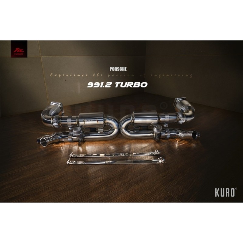 Fi EXHAUST Porsche 991 / 991.2 Turbo/S  Cat-back