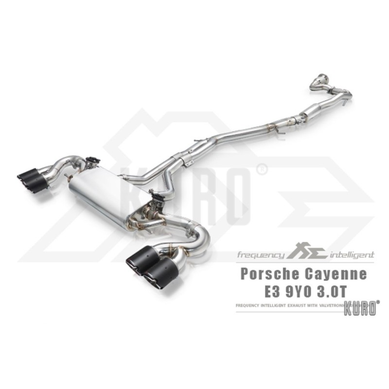 Fi EXHAUST Porsche 9Y0 Cayenne / Coupe 3.0T Cat-back