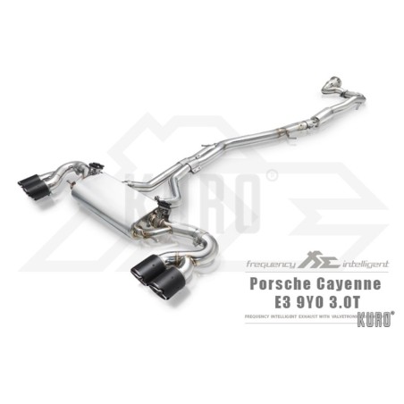 Fi EXHAUST Porsche 9Y0 Cayenne / Coupe 3.0T Cat-back