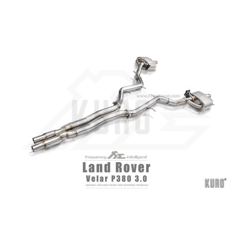 Fi EXHAUST Range Rover Velar R Dynamic P380 3.0 Supercharged V6 Cat-back