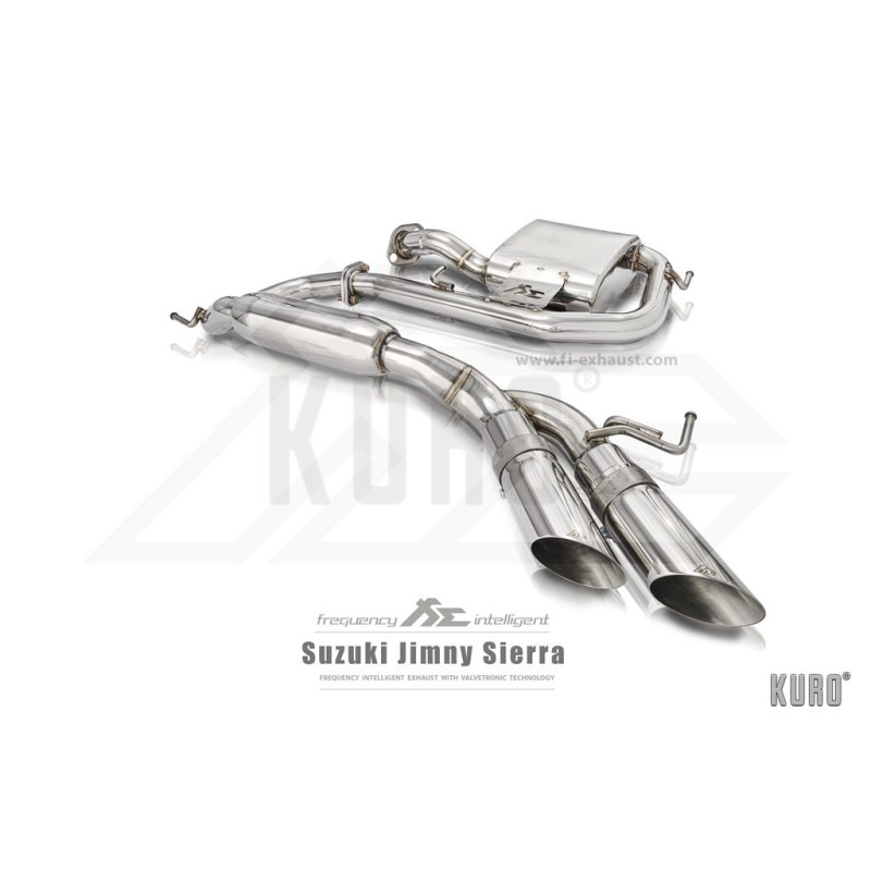 Fi EXHAUST Suzuki JB74 Jimny Sierra Cat-back