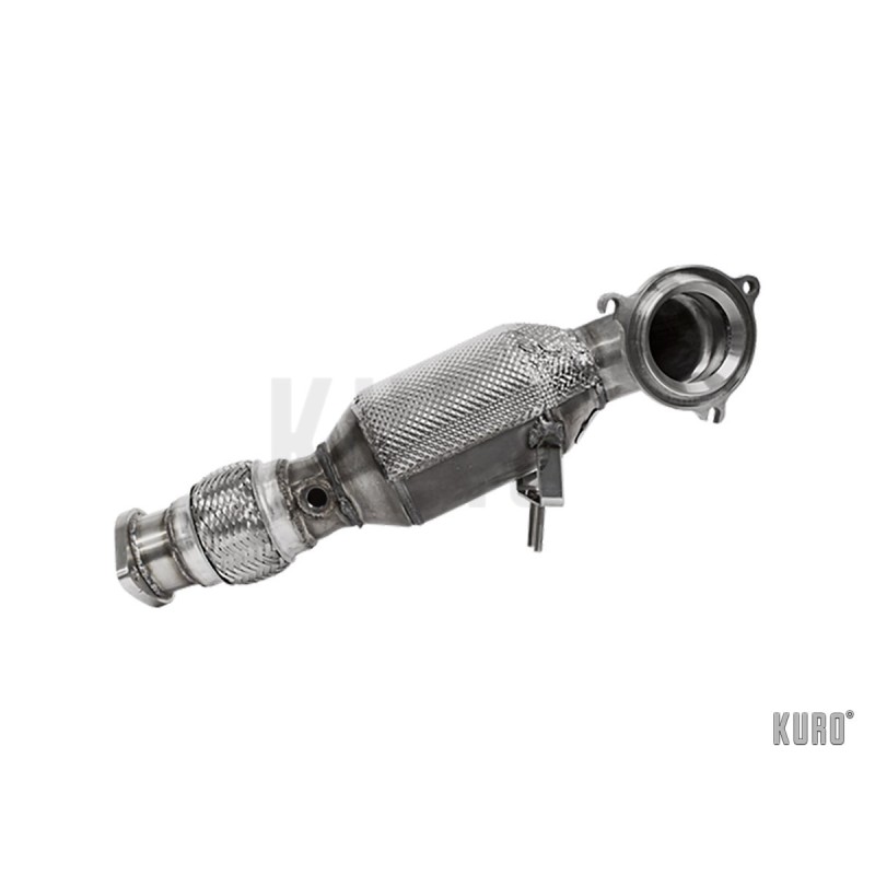HJS ECE Downpipe 2,75" for Ford Fiesta Mk.7 1.6 ST