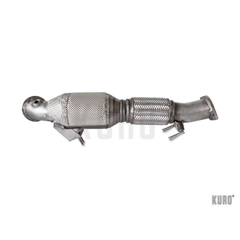 HJS ECE Downpipe 2,75" for Ford Focus Mk.3 ST