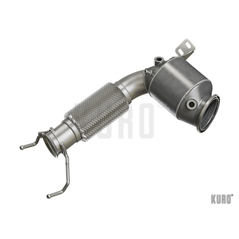 HJS ECE Downpipe 2,75" MINI Cooper S / JCW and BMW Euro 6d-Temp with OPF