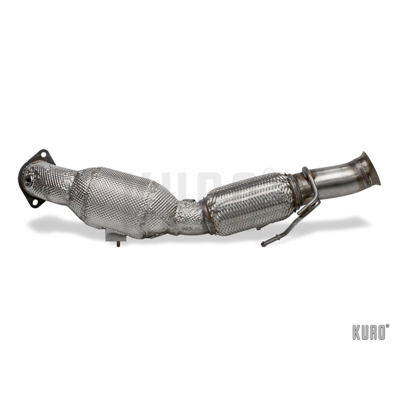 HJS ECE Downpipe 3" for Ford Focus Mk.3 RS