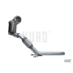 HJS ECE Downpipe 3" for VAG 1.8-2.0 TSI Euro 6