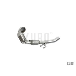 HJS ECE Downpipe for Audi S1 8X 2.0TFSI Euro 6