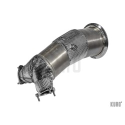 HJS ECE Downpipe for Audi S4/S5 B9 3.0 TFSI Euro 6