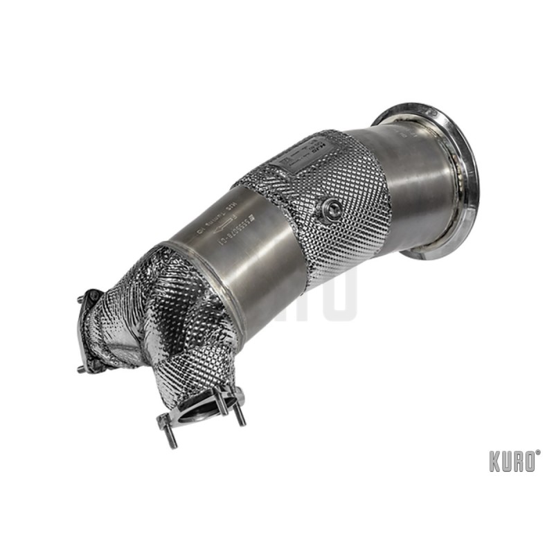 HJS ECE Downpipe for Audi S4/S5 B9 3.0 TFSI Euro 6
