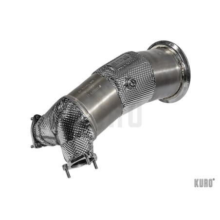 HJS ECE Downpipe for Audi S4/S5 B9 3.0 TFSI Euro 6