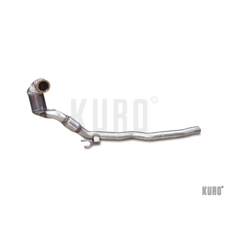 HJS ECE Downpipe for Audi TT/ TTS 8S 2.0TFSI Euro 6