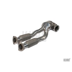 HJS ECE Downpipe for Audi TTRS 8S and RS3 8V 400HP