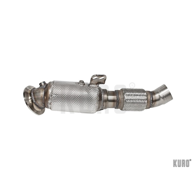 HJS ECE Downpipe for BMW (1-5)40i+740i with B58B30A E6 engines