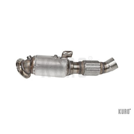 HJS ECE Downpipe for BMW (1-5)40i+740i with B58B30A E6 engines