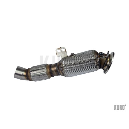 HJS ECE Downpipe for BMW M140i, M240i, 340i and 440i models 3.0L Euro 6d-TEMP OPF
