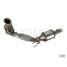 HJS ECE Downpipe for VAG 2.0 T(F)SI FWD with OPF Euro 6d-Temp (Golf Mk7 TCR)