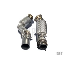 HJS ECE Downpipes for BMW M2/M4 Competition OPF Euro 6d-TEMP