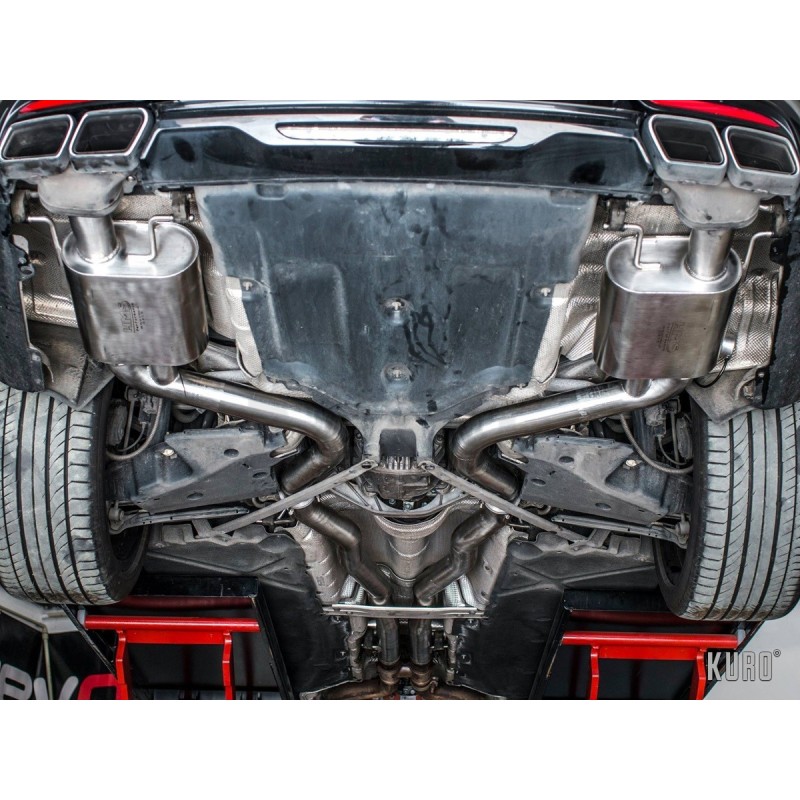 HMS Mercedes S63 AMG W222 Cat-back