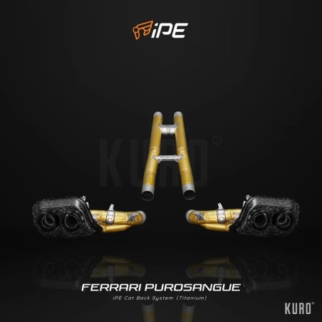 iPE Ferrari Purosangue Cat-back