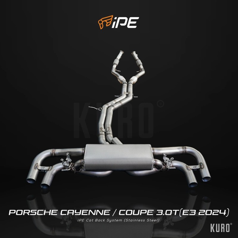 iPE Porsche Cayenne / Coupe 3.0 T (9YA.2) Cat-back
