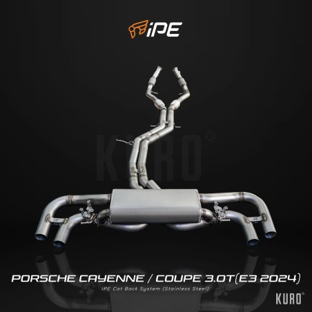 iPE Porsche Cayenne / Coupe 3.0 T (9YA.2) Cat-back