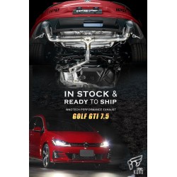 iPE Volkswagen Golf GTI Performance MK7.5 Cat-back