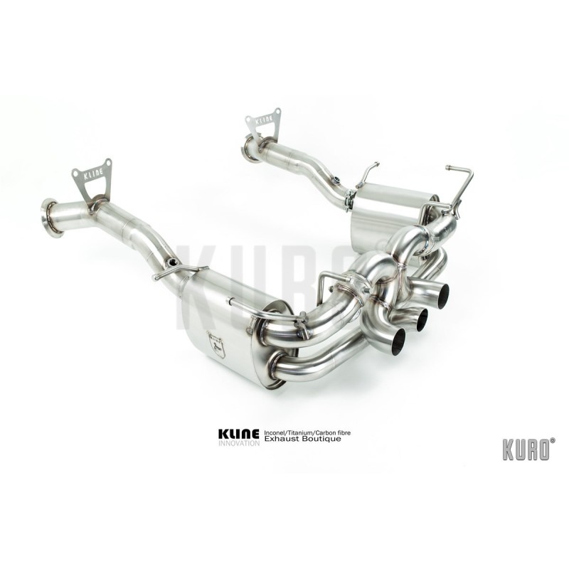 Kline Ferrari 458 Exhaust Stainless / Inconel
