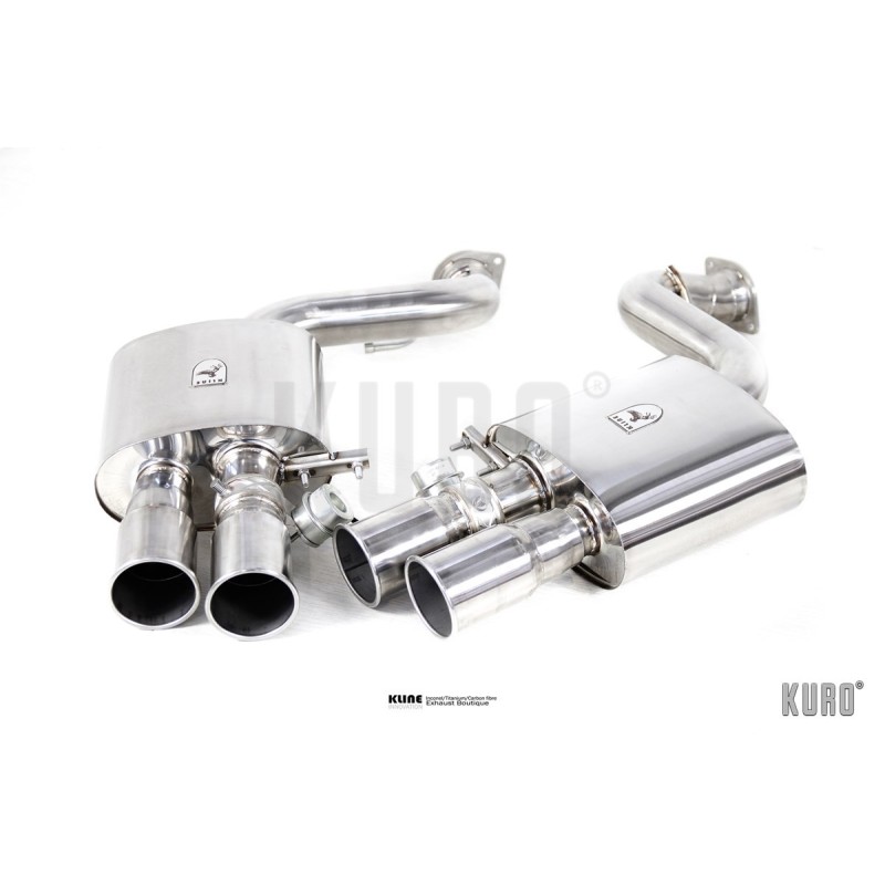 Kline Ferrari 599 Exhaust Stainless / Inconel