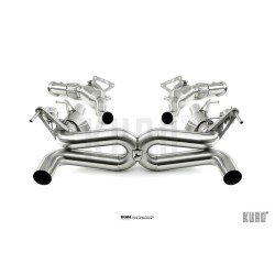 Kline Ferrari F8 Tributo Exhaust Stainless / Inconel